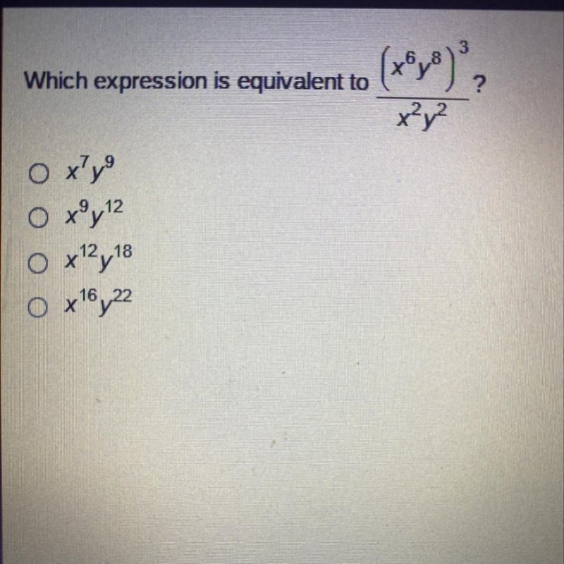 Which expression is equivalent to-example-1