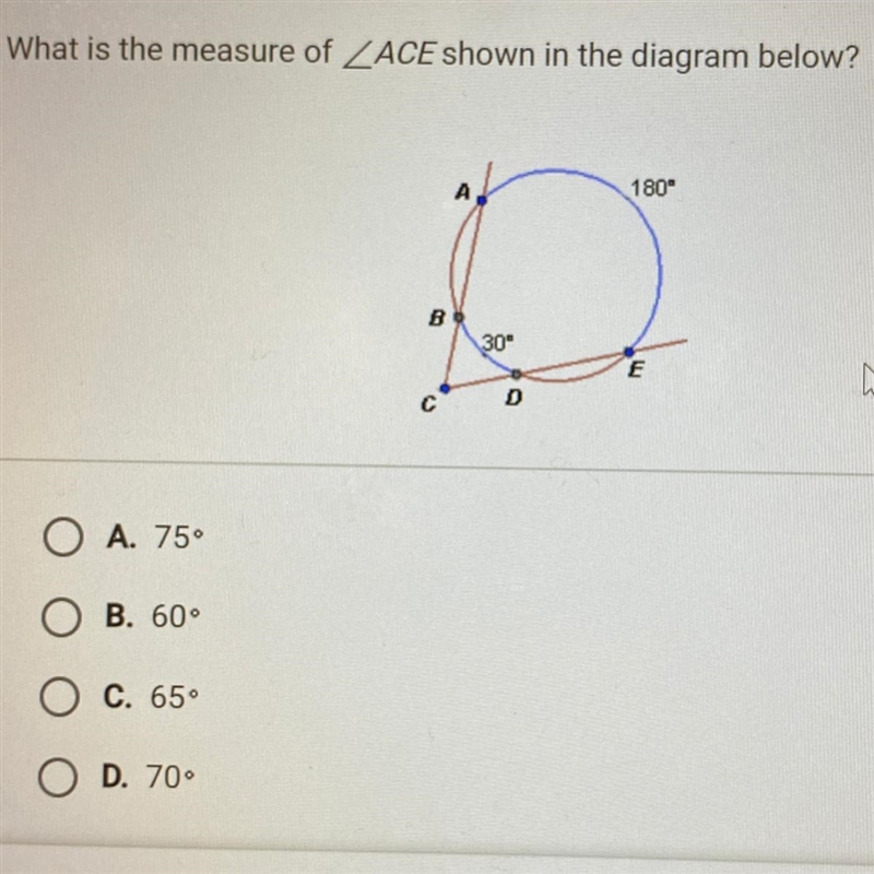 What is the measure of-example-1