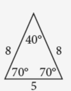 What type of triangle is shown in the image? Acute scalene triangle Obtuse scalene-example-1