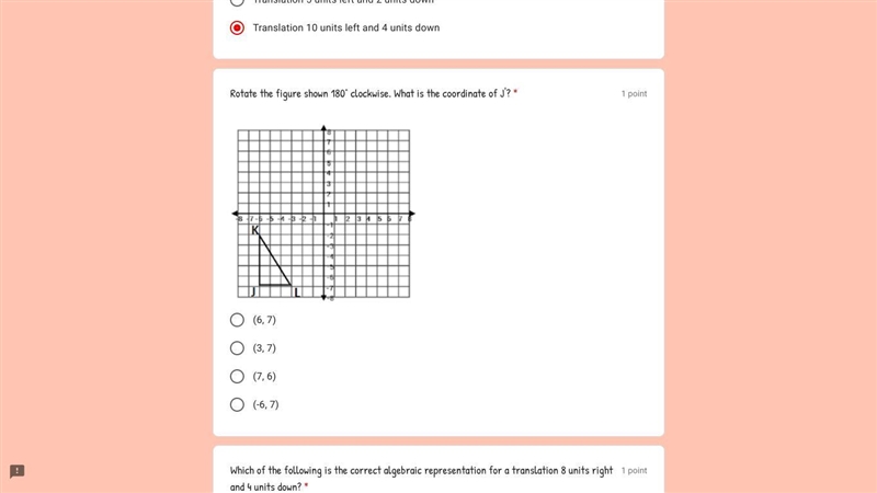 I need help lol!! I have no idea what to do on this. Today my teacher have us a quiz-example-1