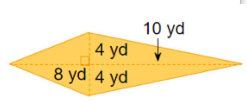 Find the area of the shape.-example-1