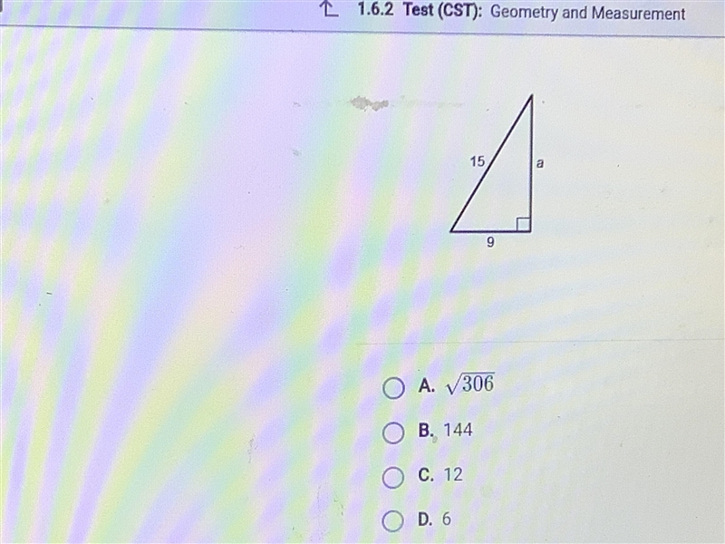 ⚠️HELPP PLEASE⚠️ Find the length of side A-example-1