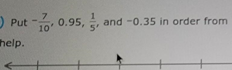 Help me pls put them from least to greatest ​-example-1