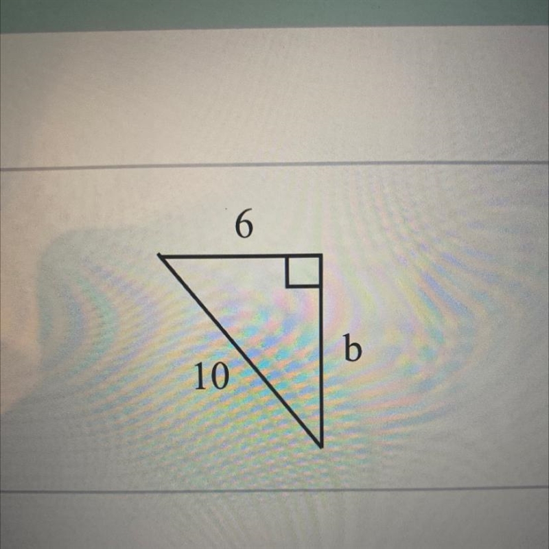 Find the length of the third side of the right triangle!!!!-example-1