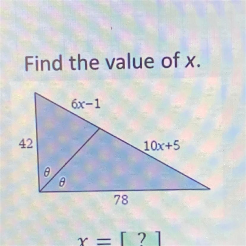 Find the value of x.-example-1