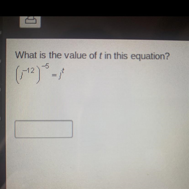 What is the value of t in this equation?-example-1