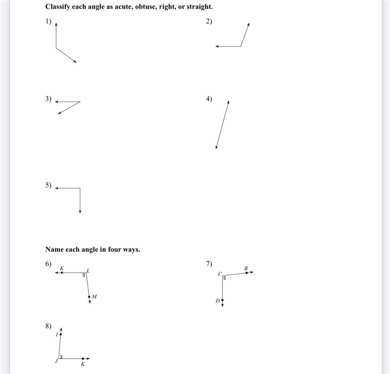 Classify each angle Name Each Angle in Four Ways-example-1