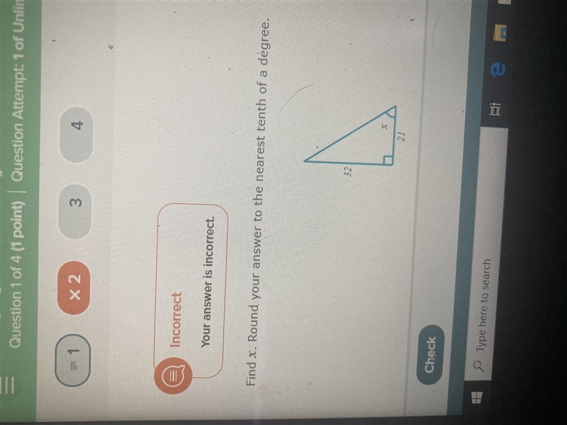 Find x. round your answer to the nearest tenth-example-1