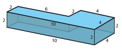 What is the volume of this prism? A) 56 B) 28 C) 16 D) 112-example-1