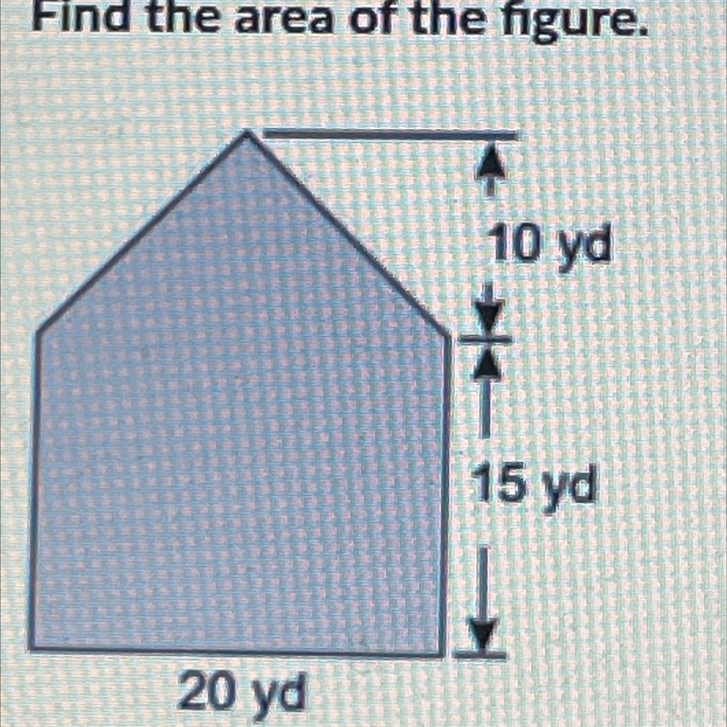 Find the area of the figure-example-1