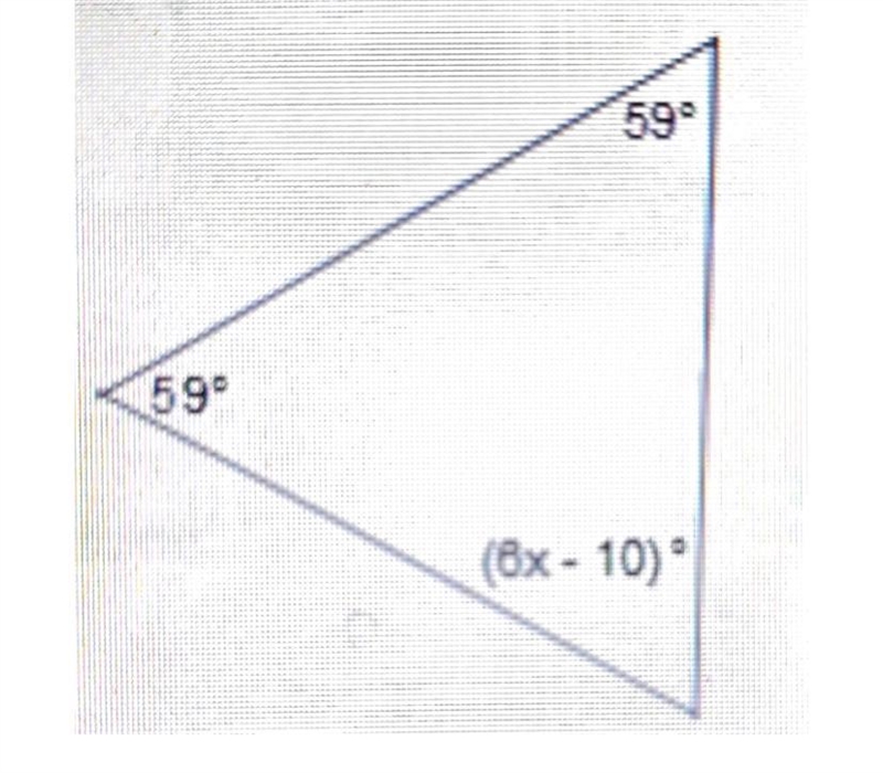 Angle sum theory A) 3 B) 19 C) 12 D) 10-example-1