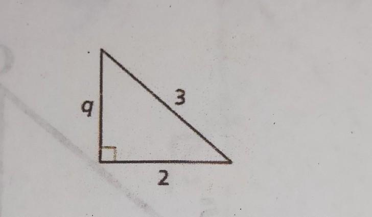 T^T T^T T^T T^T T^T HELP please? Applying the Pythagorean theorem, solve this triangle-example-1