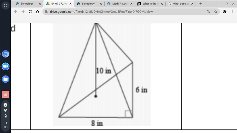 Find the volume of this triangular pyramid.-example-1