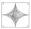 If the perimeter of the square is 36 cm. What is the area of the non-shaded region-example-1