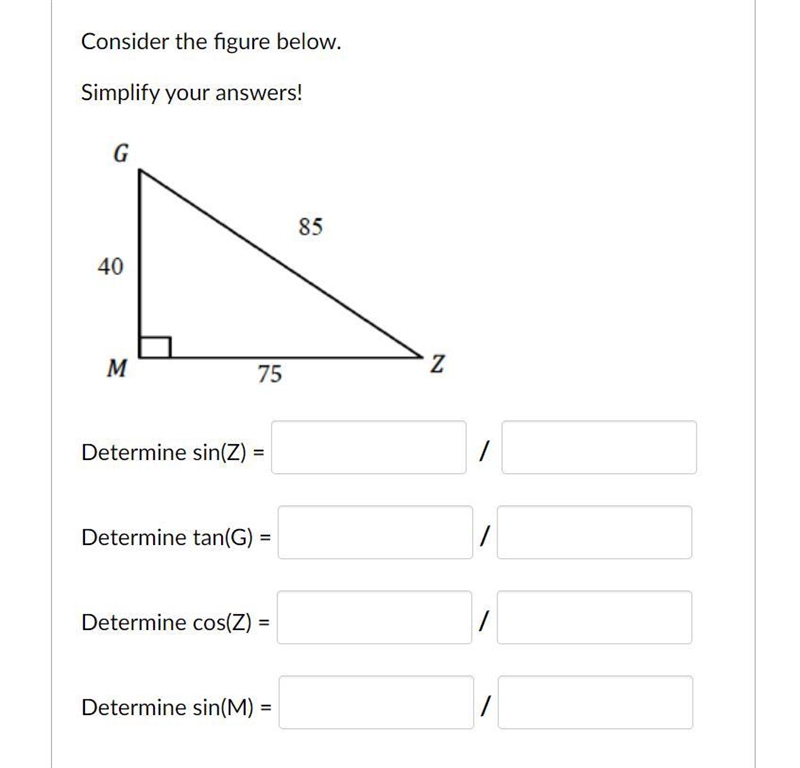 Plz help Consider the figure below. Simplify answers!-example-1