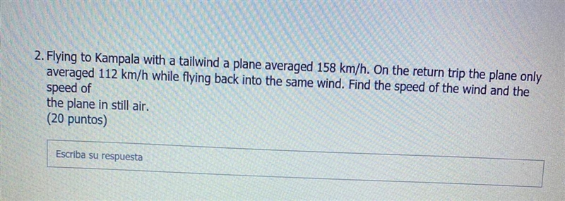 2. Flying to Kampala with a tailwind a plane averaged 158 km/h . On the return trip-example-1