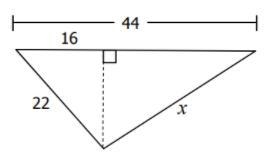 Find the value of x Please and thanks for the help-example-1