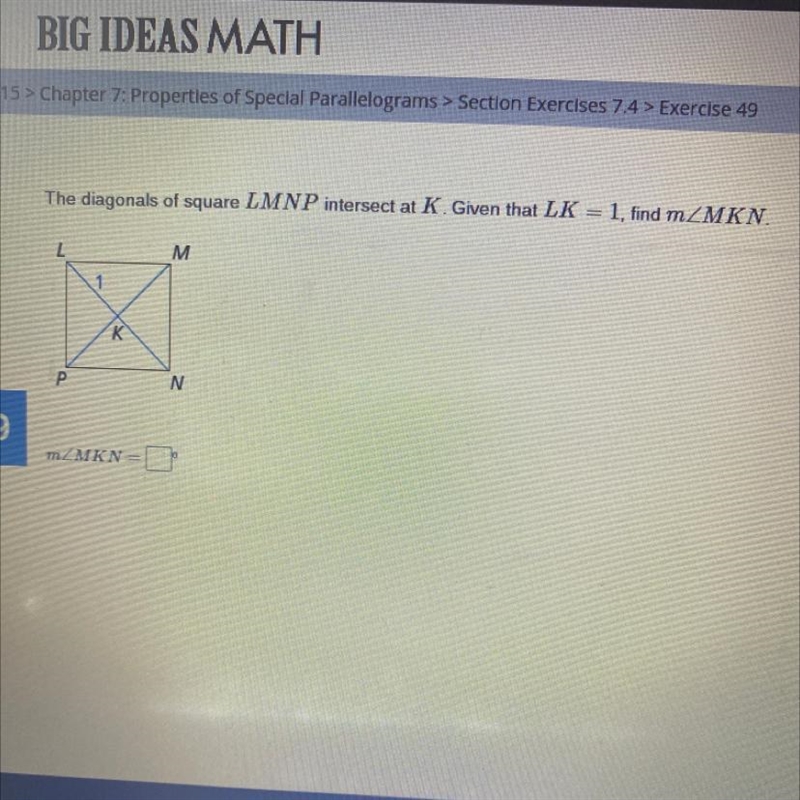 Find the measure of angle MKN.-example-1