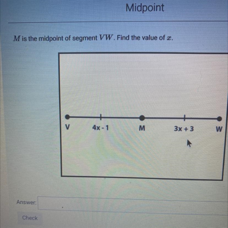 Find the value of x ?-example-1