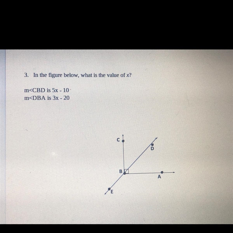 Pls help find the value of x-example-1