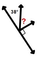 The Question: Find the measure of the angle marked with the question mark. Please-example-1