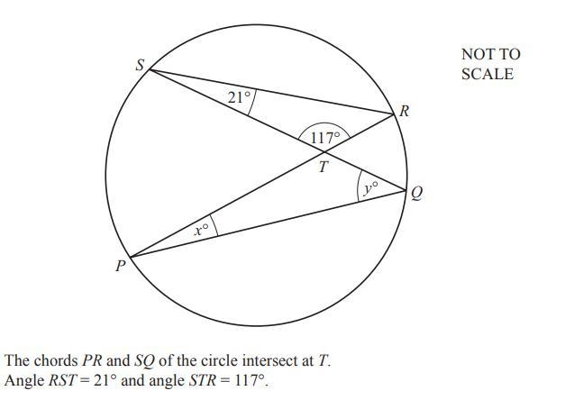 Find the values of x and y.-example-1