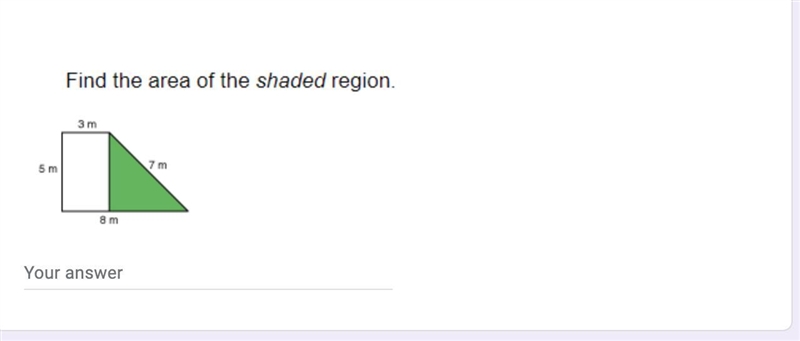 Find the area of the shaded region. (please!!!)-example-1