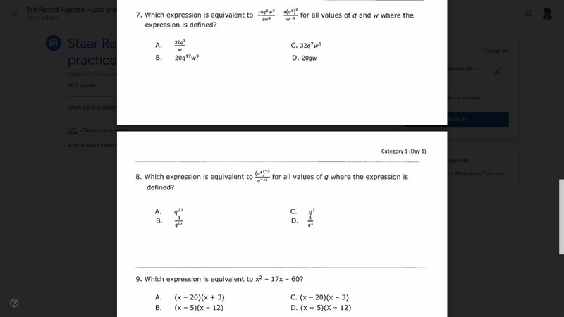 Im lowkey begging at this point . I might take Algebra again if I dont pass XC Can-example-1