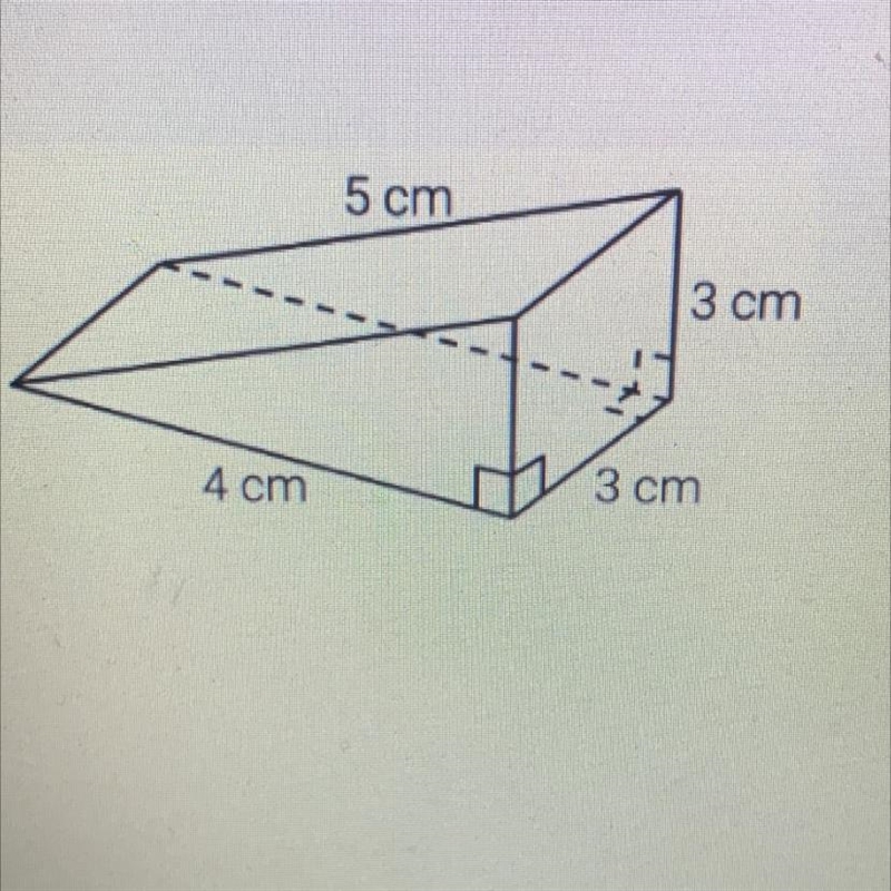 What is the volume of the triangular prism below?-example-1