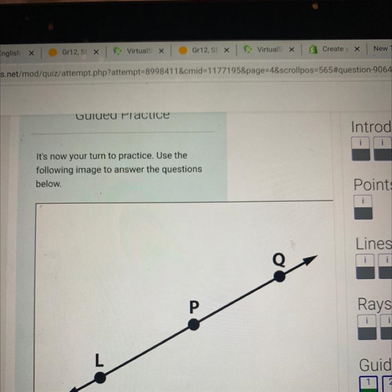 Which is the following rays? Choose all that apply-example-1