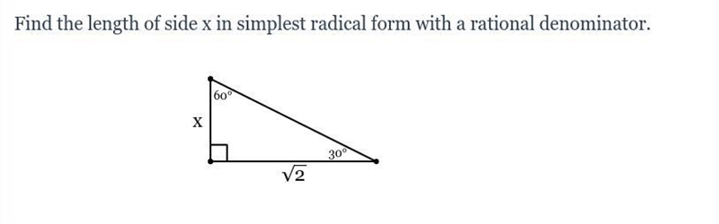 Please Find X in this triangle.-example-1