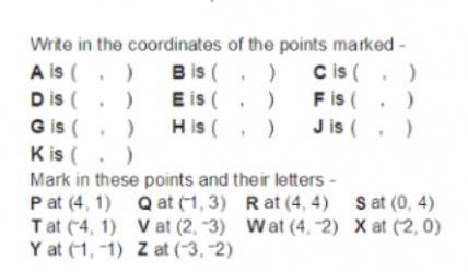 PLEASE HELP DUE IN A FEW MINUTES PLEASE HELP!!!! Write the coordinates of the points-example-2