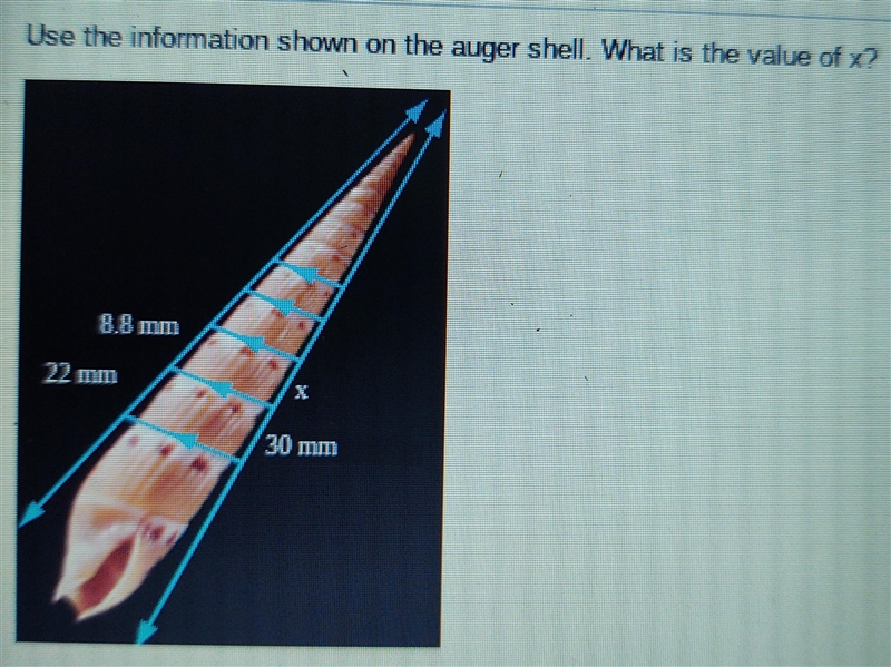 What is the value of x? (Simply your answer)-example-1