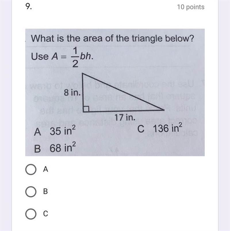 Find the answer A. B. C.-example-1