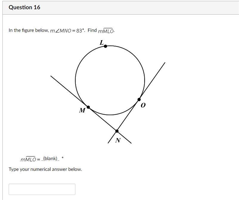 In the figure below, mMNO=83*. Find mMLO-example-1