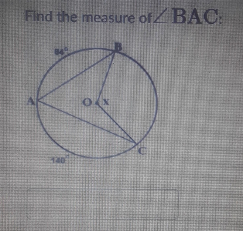 Find the measure of <BAC​-example-1