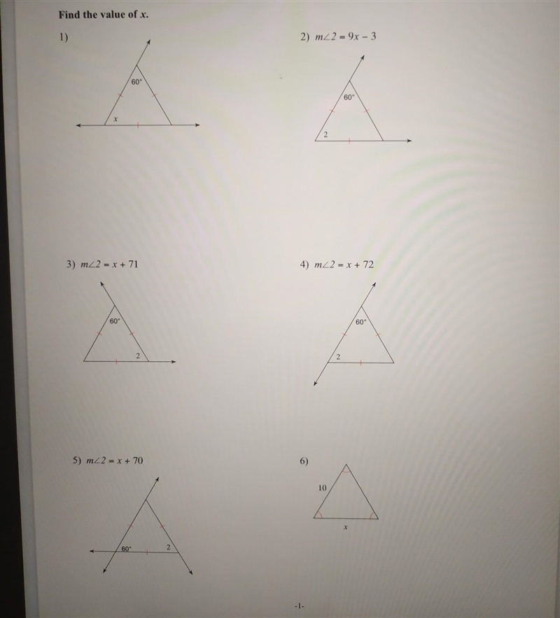 Find the value of x. ​-example-1