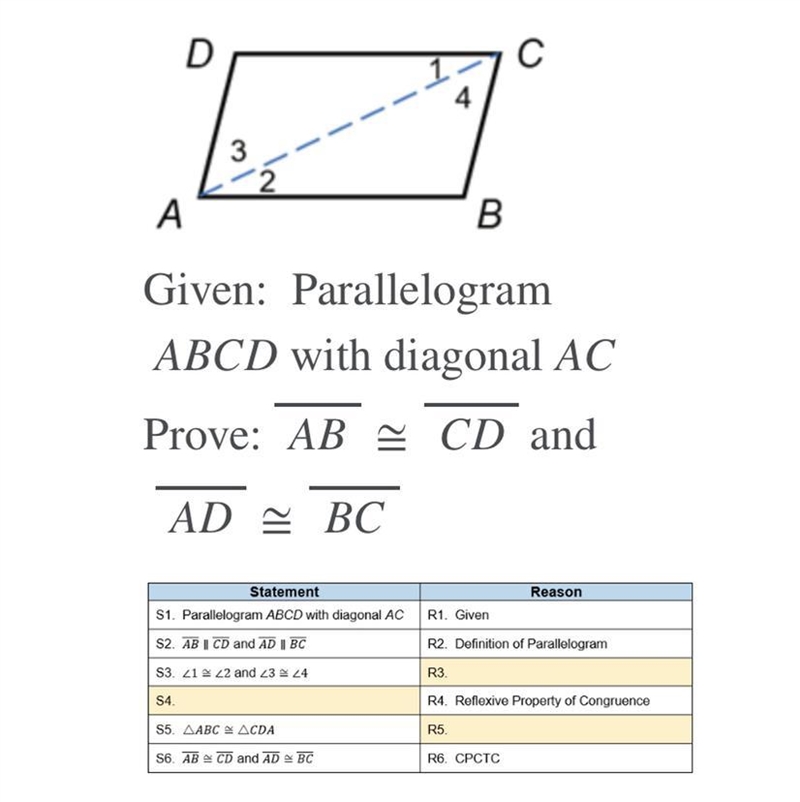 Please help (50 points) Provide the missing statement and reasons for the following-example-1