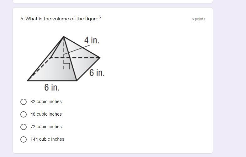 What is the volume of the figure?-example-1