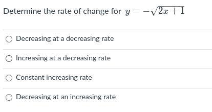 Determine the rate of change-example-1