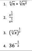 Please apply the properties of rational exponents to simplify expressions with radical-example-2