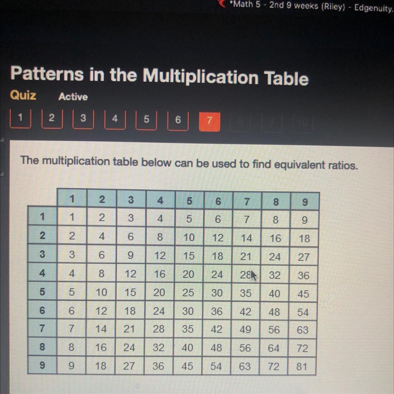 Which ratio is equivalent to 8/6? A. 3/24 B. 24/32 C. 32/24 D. 24/3-example-1