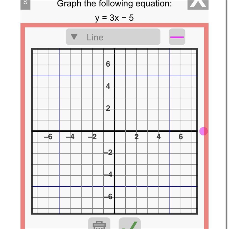 Y=3x-5 please help ASAP-example-1