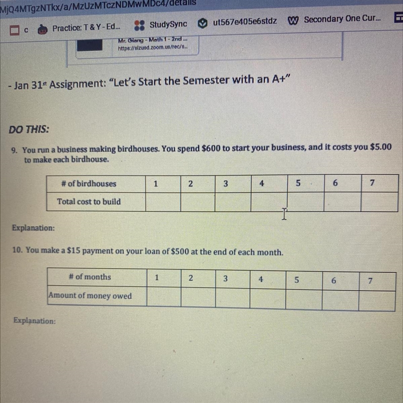 Can someone help me figure out what goes in the blank squares-example-1