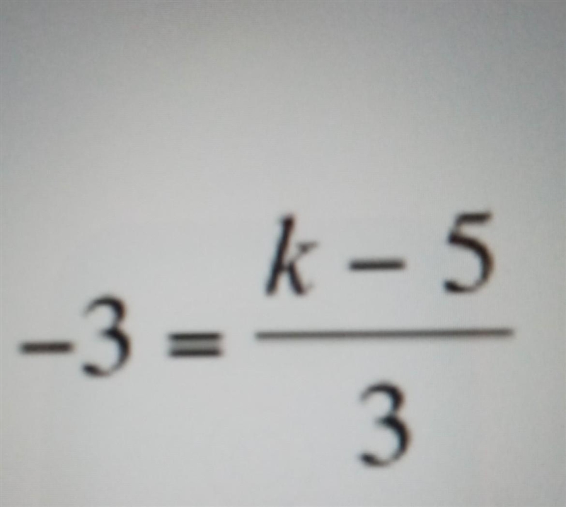 PLEASE HELP I NEED HELO SOO BAD LIKE RIGHT AWAY! solve the following equation for-example-1