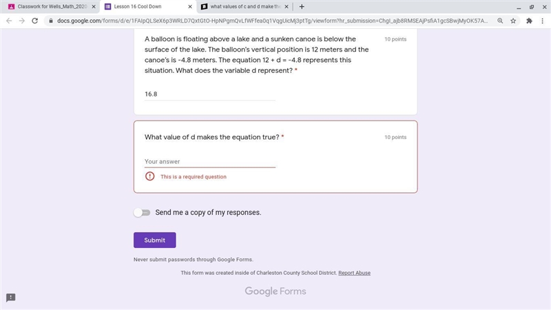 What value of d makes the equation true-example-1