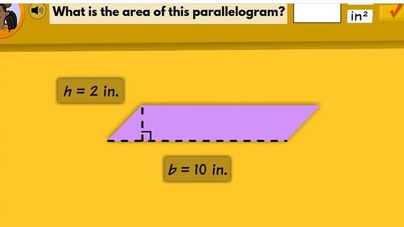 What is the area of this parallelogram?-example-1