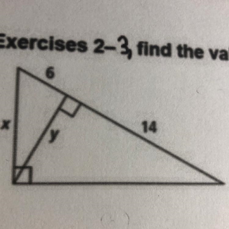 Find the value of x and y I don’t know how-example-1