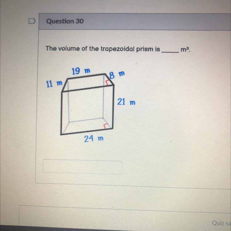 The volume of the trapezoidal prism is-example-1