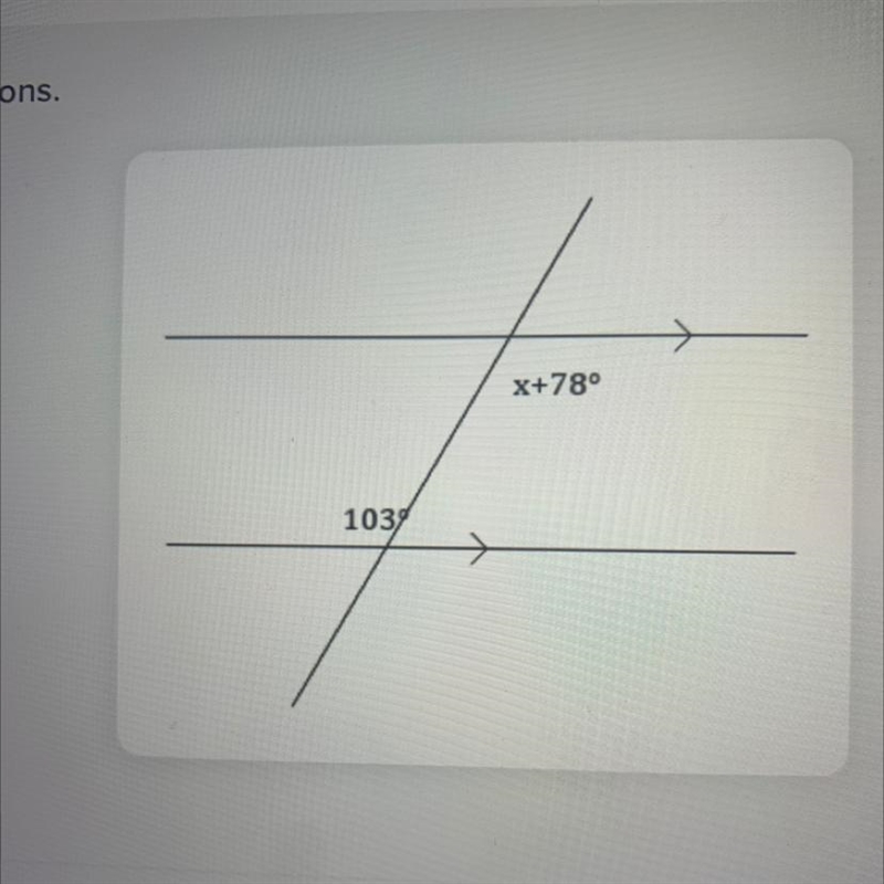 Calculate x, giving reasons pls help-example-1